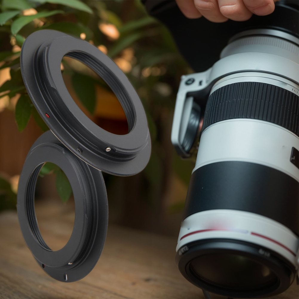 Lens Adapter Ring - M42 Vida Adaptörlü Lens Adaptörü, Canon