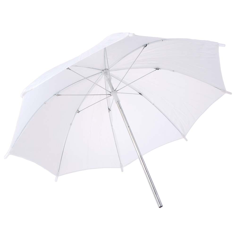 Photography Umbrella - 50cm/20 İnç Fotoğrafçılık Şemsiyesi Metal Saplı
