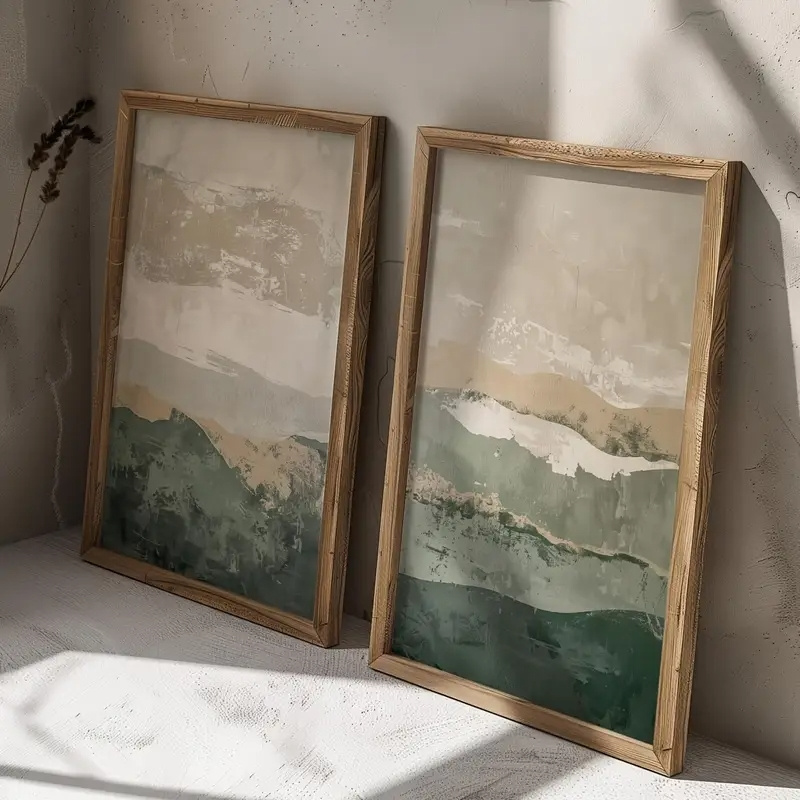 2 adet/takım Wabi Sabi Soyut G - Photography Geometry incelemesi ve fiyatı